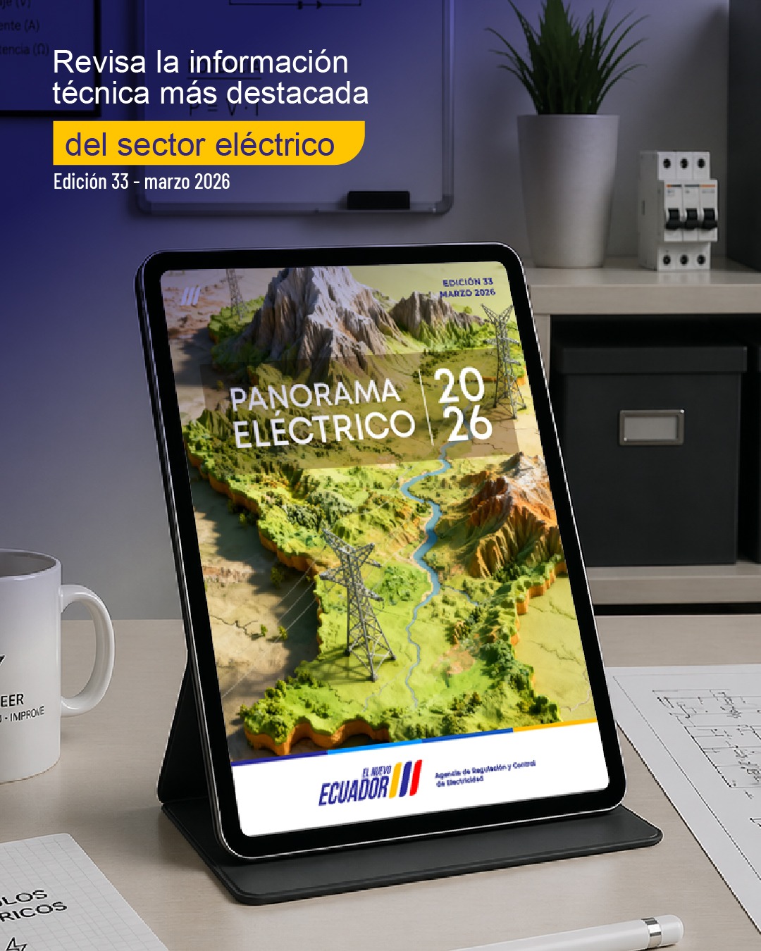 Portada Revista Panorama Eléctrico - Edición 33
